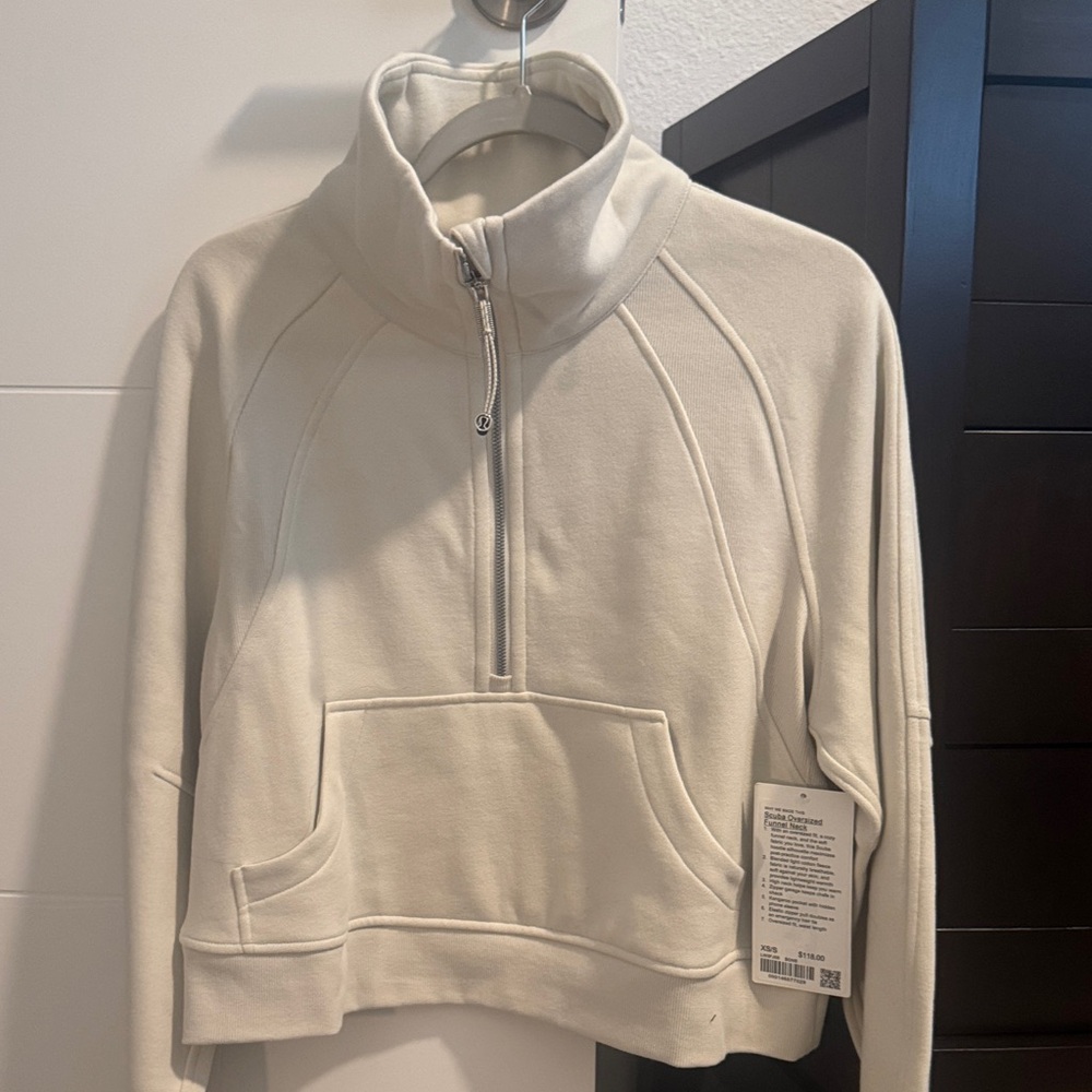 lululemon athletica scuba oversized funnel neck